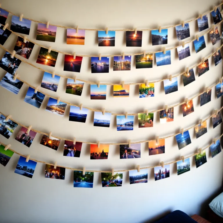 Como criar um mural de fotos caseiro