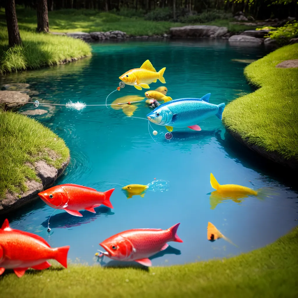 jogo pesca artesanal infantil alegria