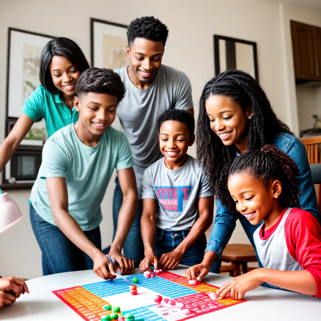 familia bingo mesa diversao