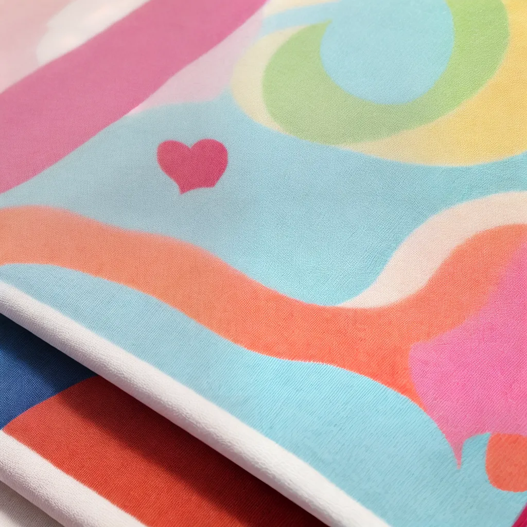 manta bebe artesanal estampas coloridas