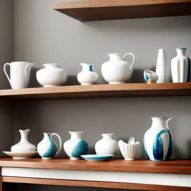 Como decorar um ambiente com objetos de porcelana