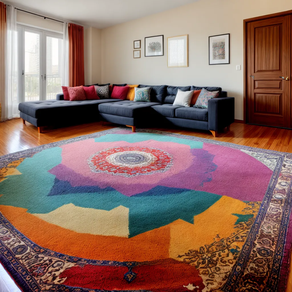 sala decorada persa moveis modernos