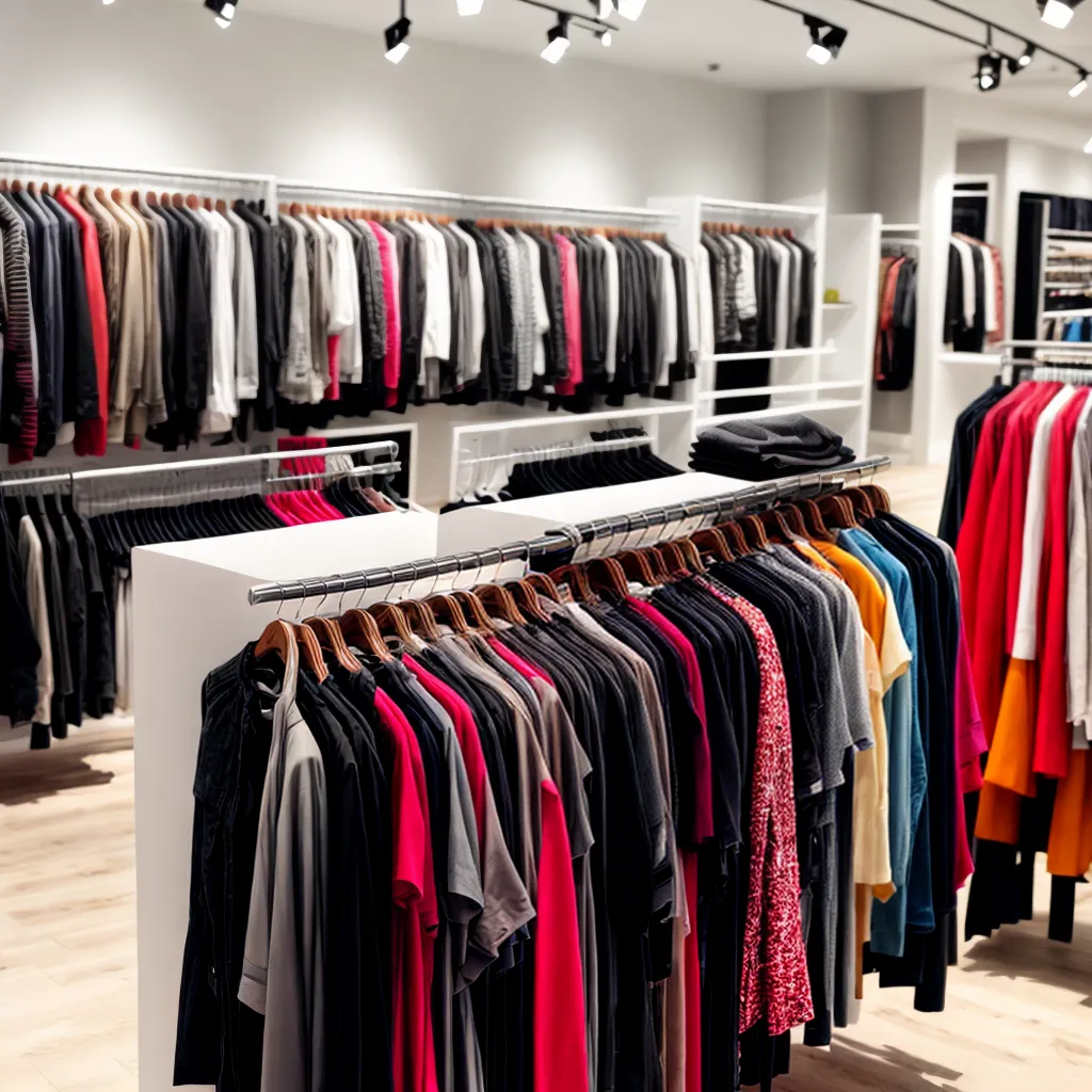 loja moda moderna espelho ambiente
