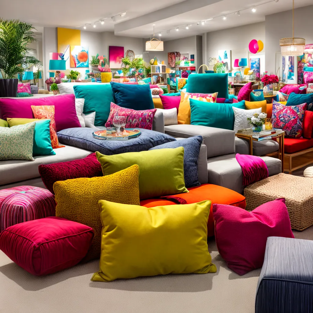 Decoração para lojas de decoração
