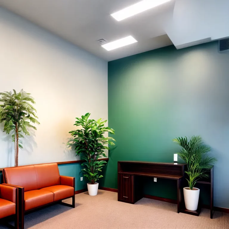 Decoração para salas de espera em clínicas médicas