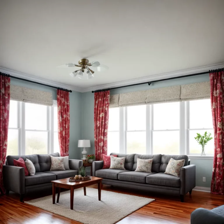 Como usar cortinas com estampa floral na decoração