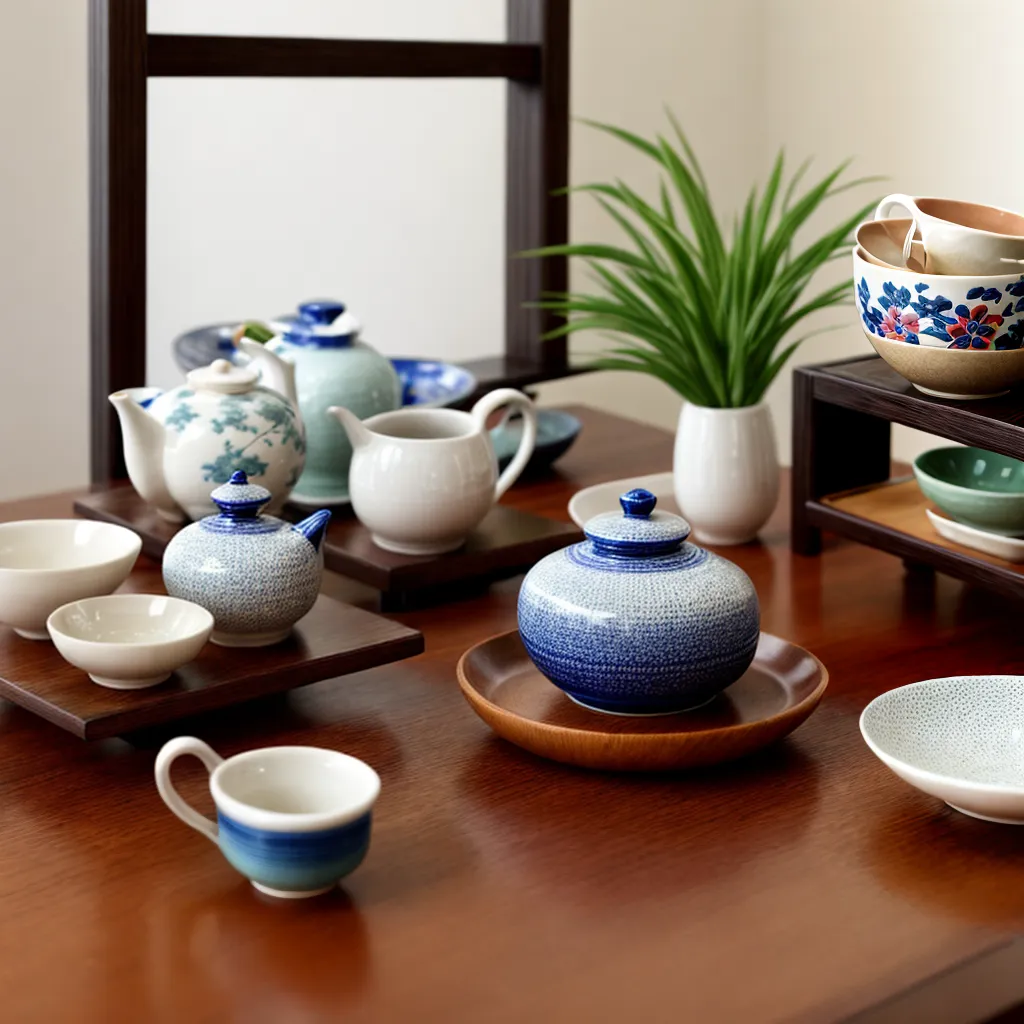 ceramica japonesa sala decoracao tradicional