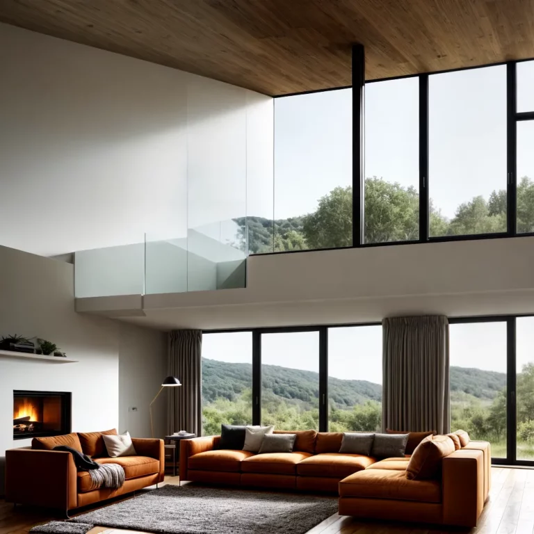 Decoração para casas de campo com decoração contemporânea