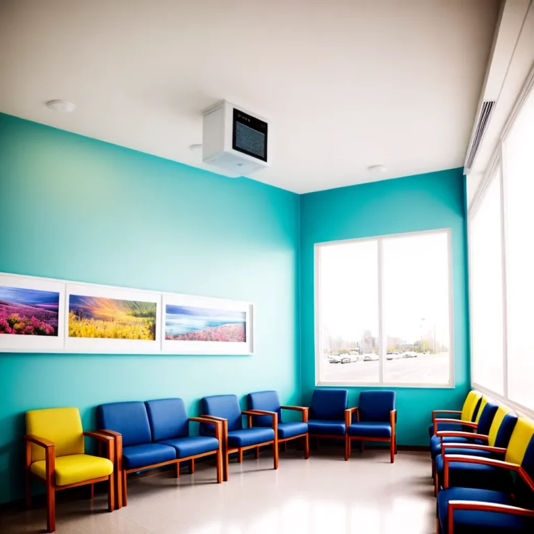 Decoração para salas de espera em consultórios médicos