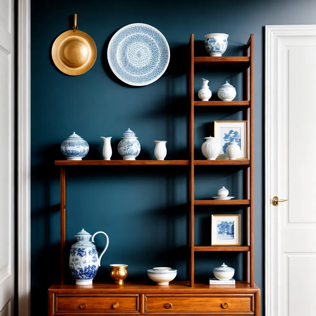 porcelana chinesa ambiente elegante