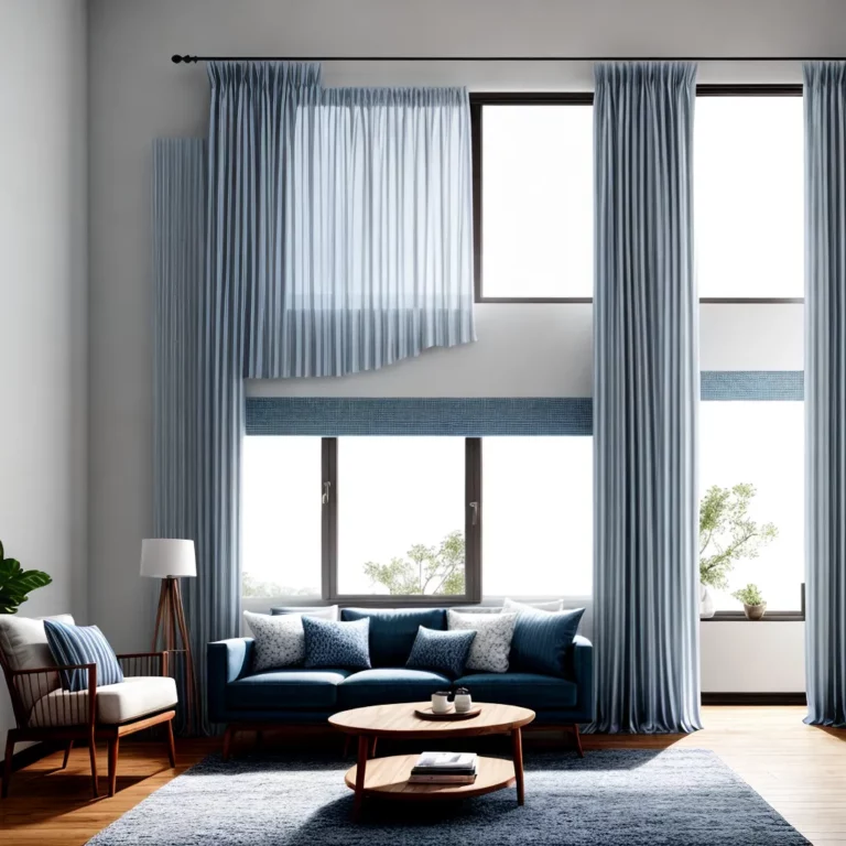 Como usar cortinas com estampa de listras na decoração