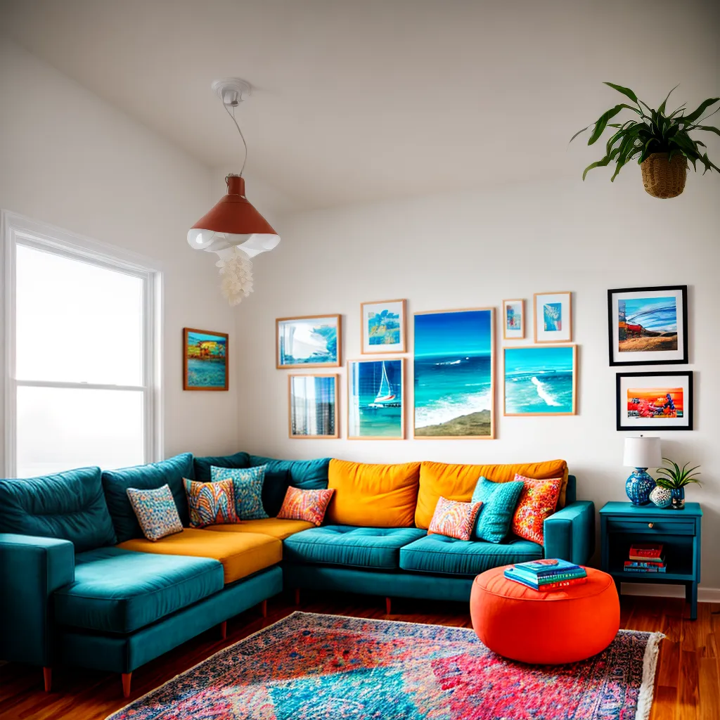 sala praia decoracao surf