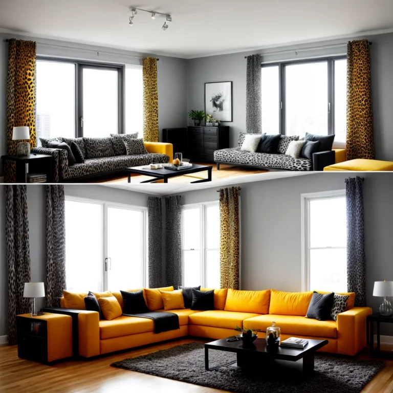 Como usar cortinas com estampa de animal print na decoração