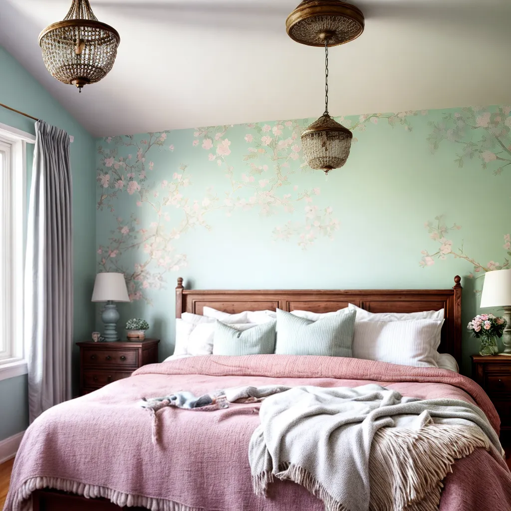quarto casa campo decoracao vintage