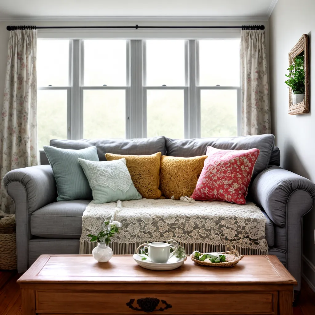 sala estar casa campo shabby chic