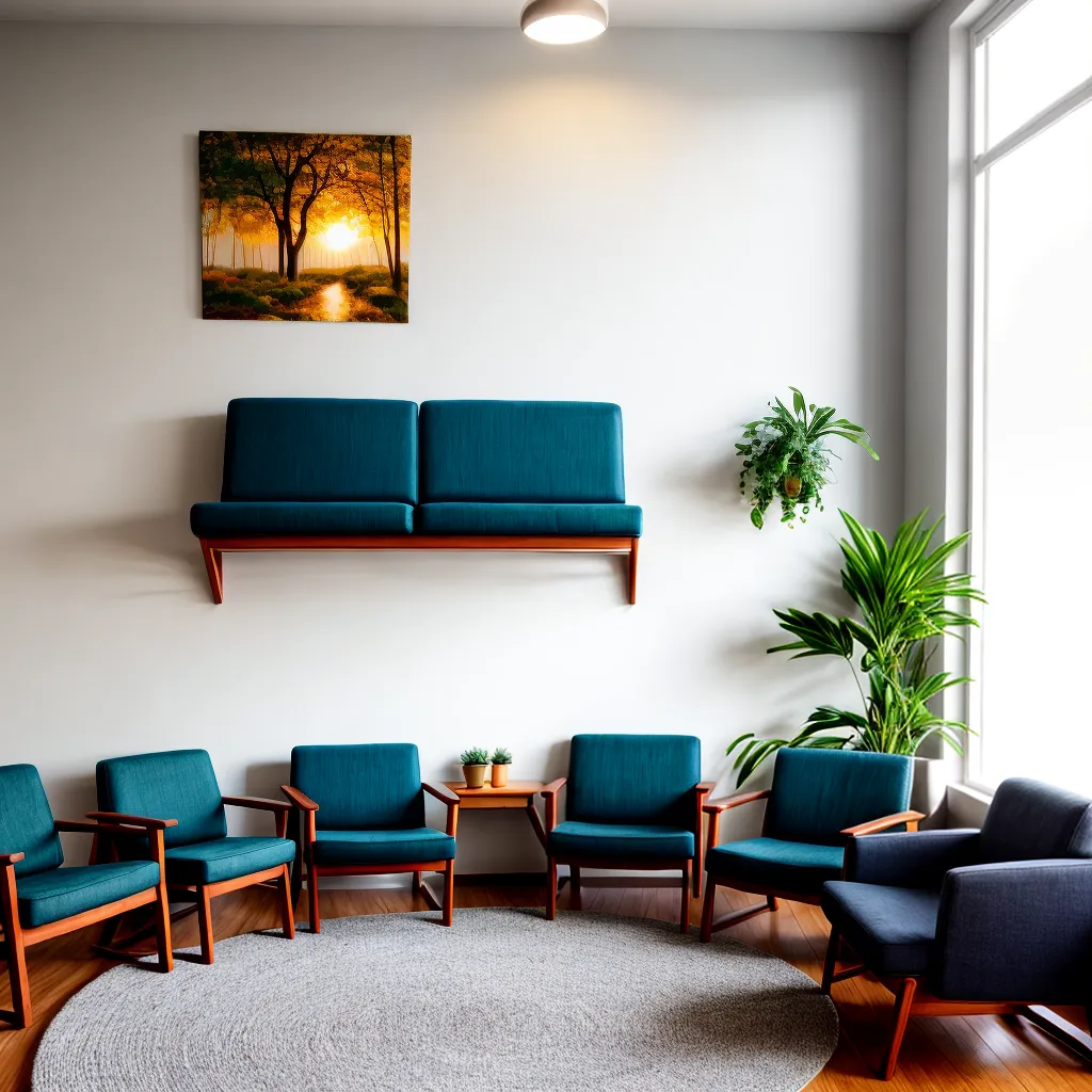sala espera psicologia terapia grupo