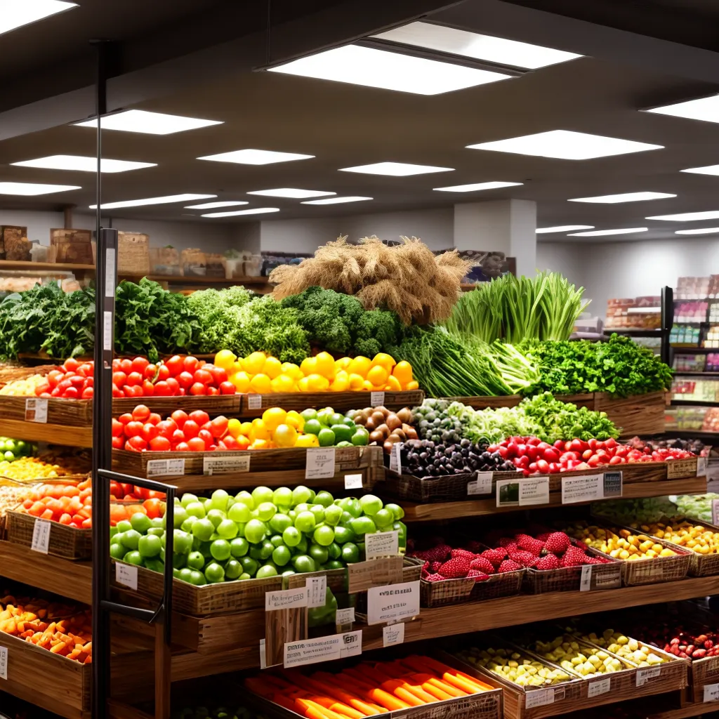 loja organica frutas legumes ambiente acolhedor