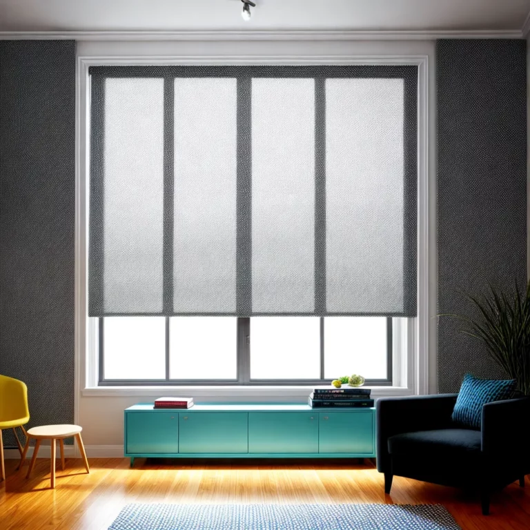 Como usar persianas com estampa de poá na decoração