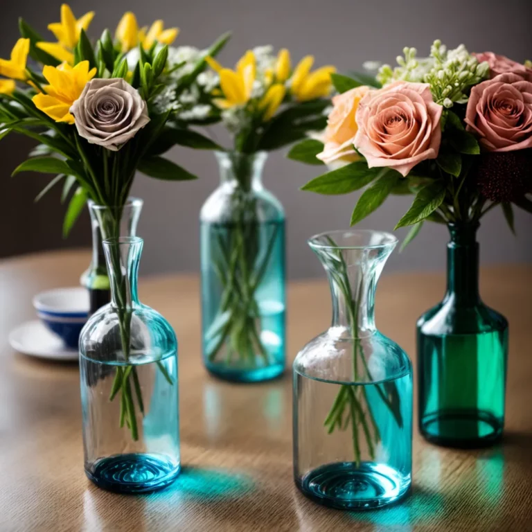 Como decorar um ambiente com objetos de vidro reciclado