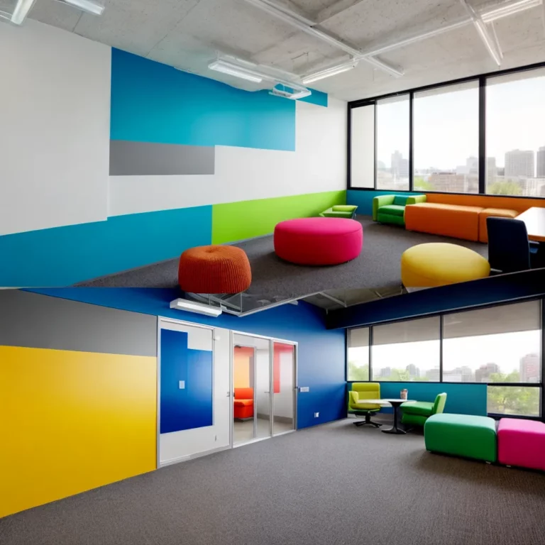 Decoração para escritórios de startups
