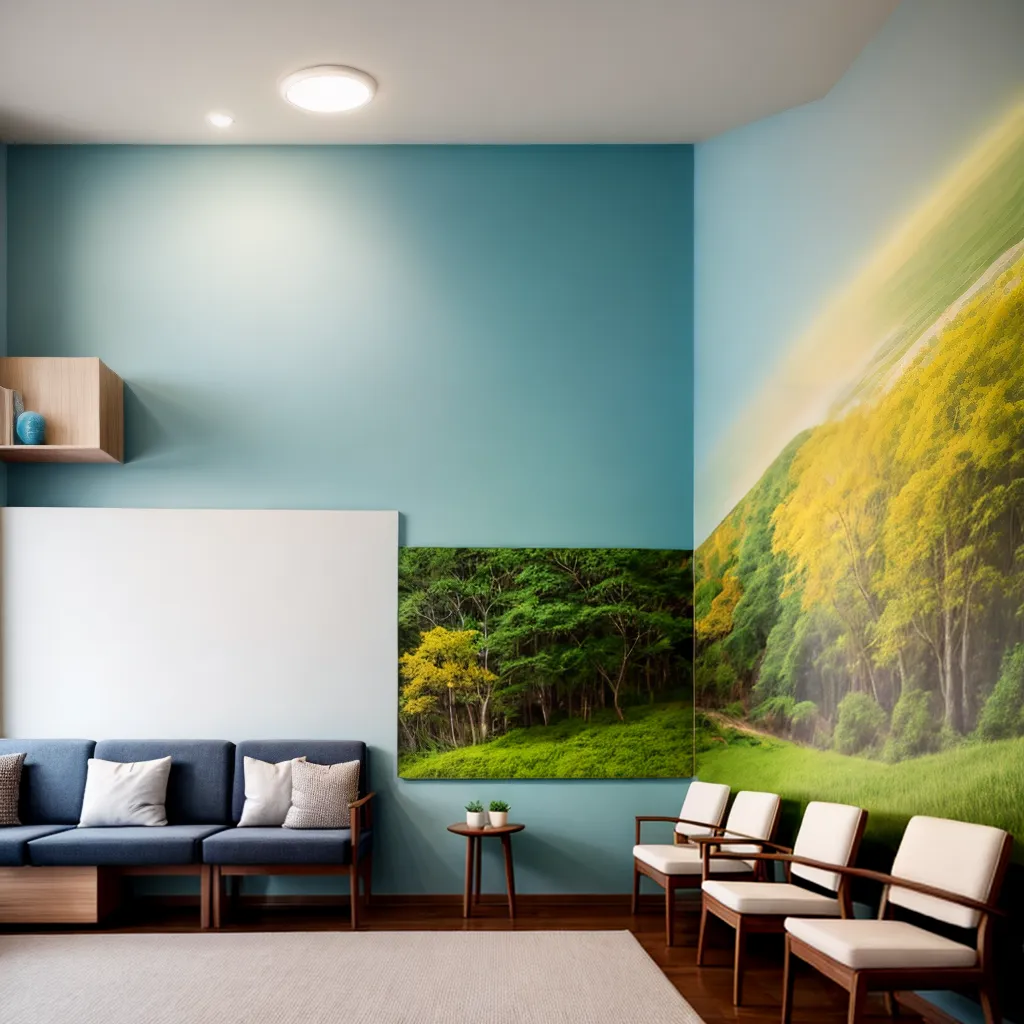 sala espera fisioterapia conforto natureza 1