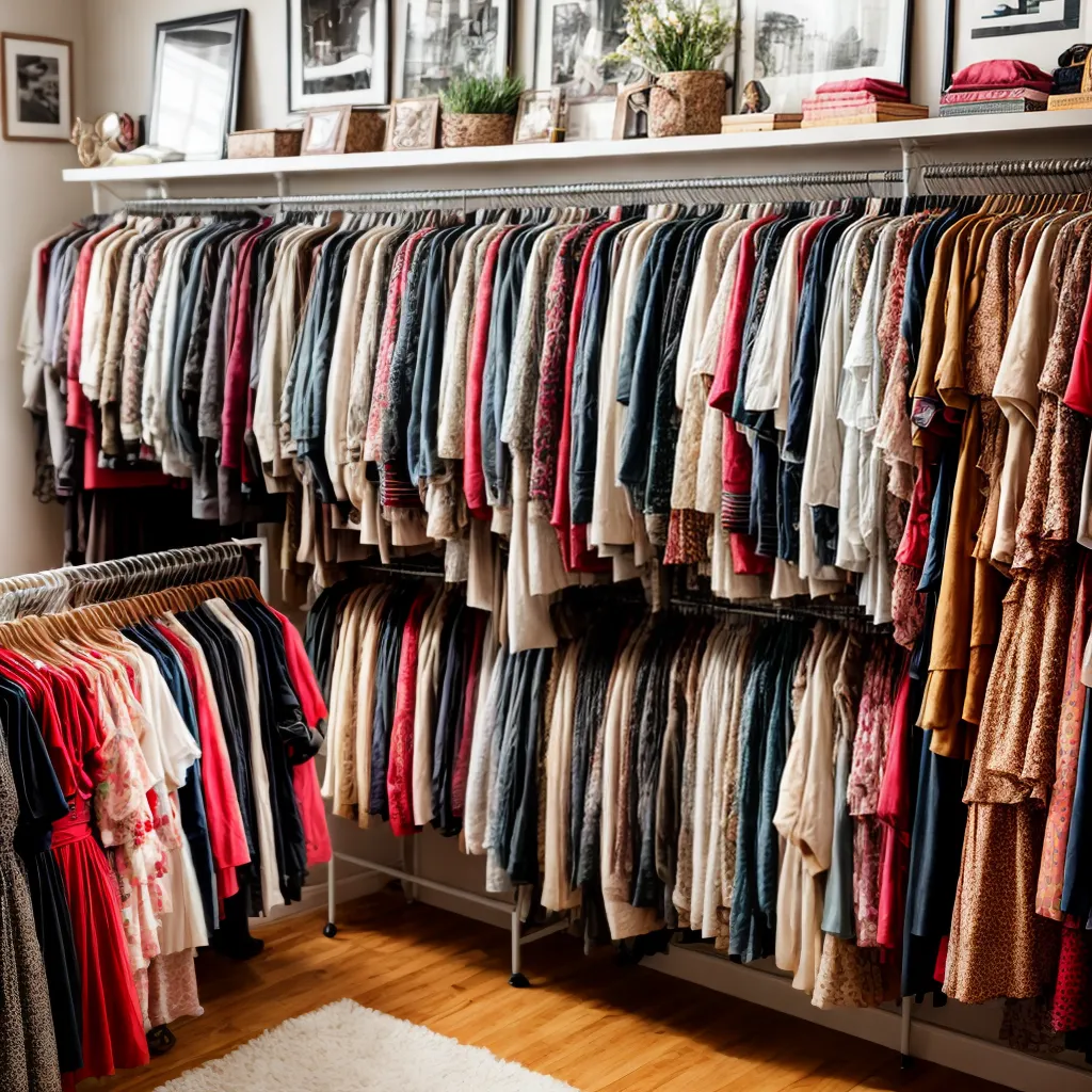 loja roupas vintage ambiente acolhedor 1