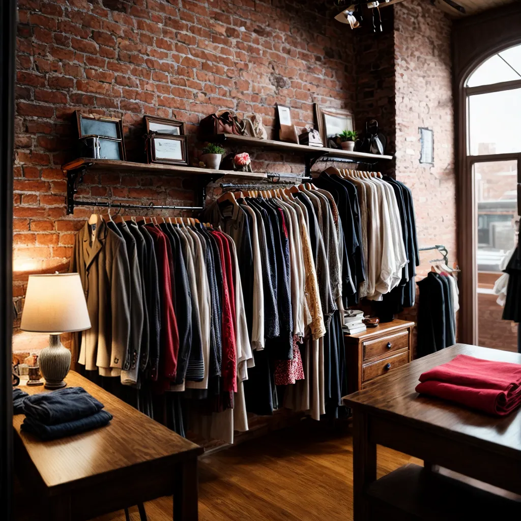 loja vintage ambiente acolhedor