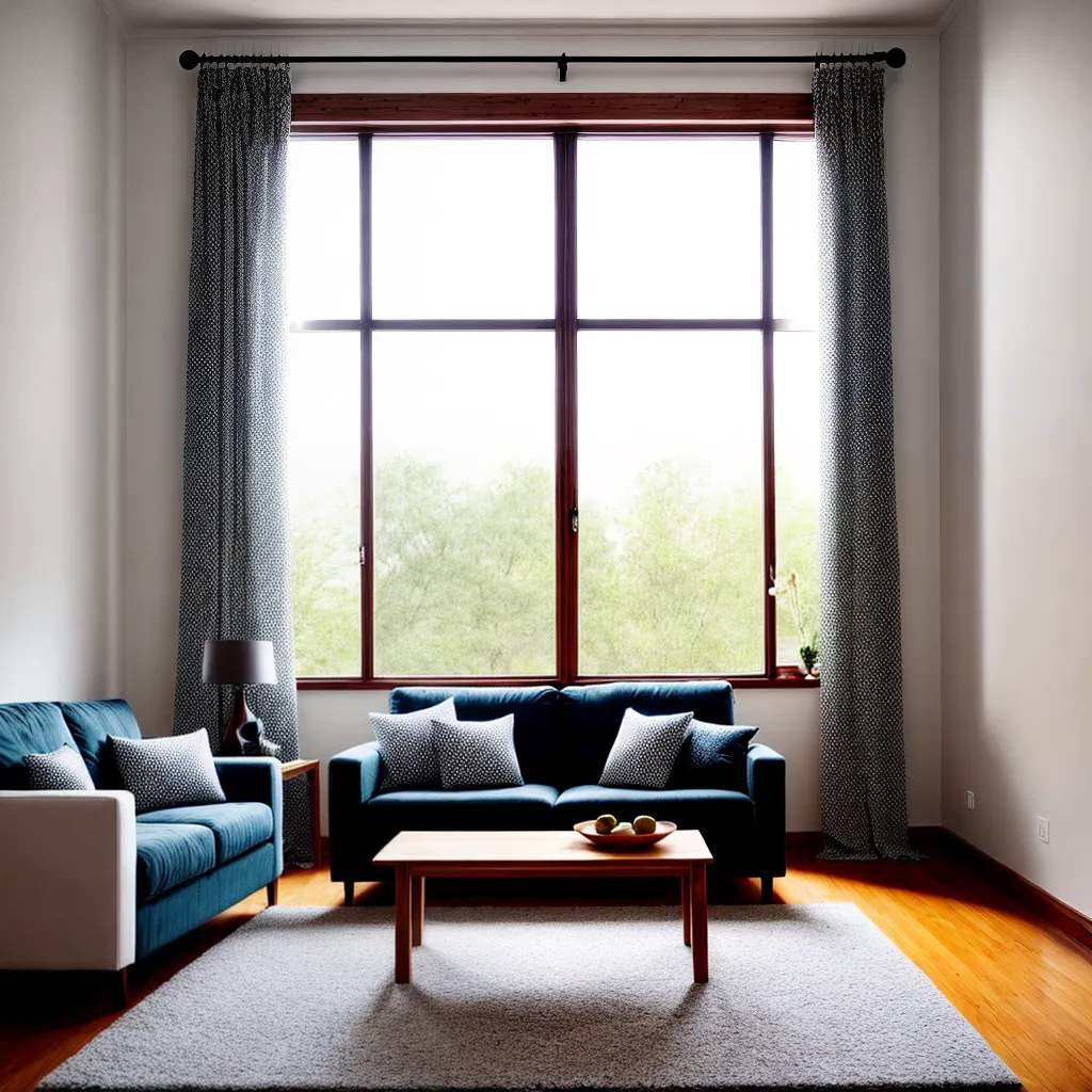Como usar cortinas com estampa de bolinhas na decoração
