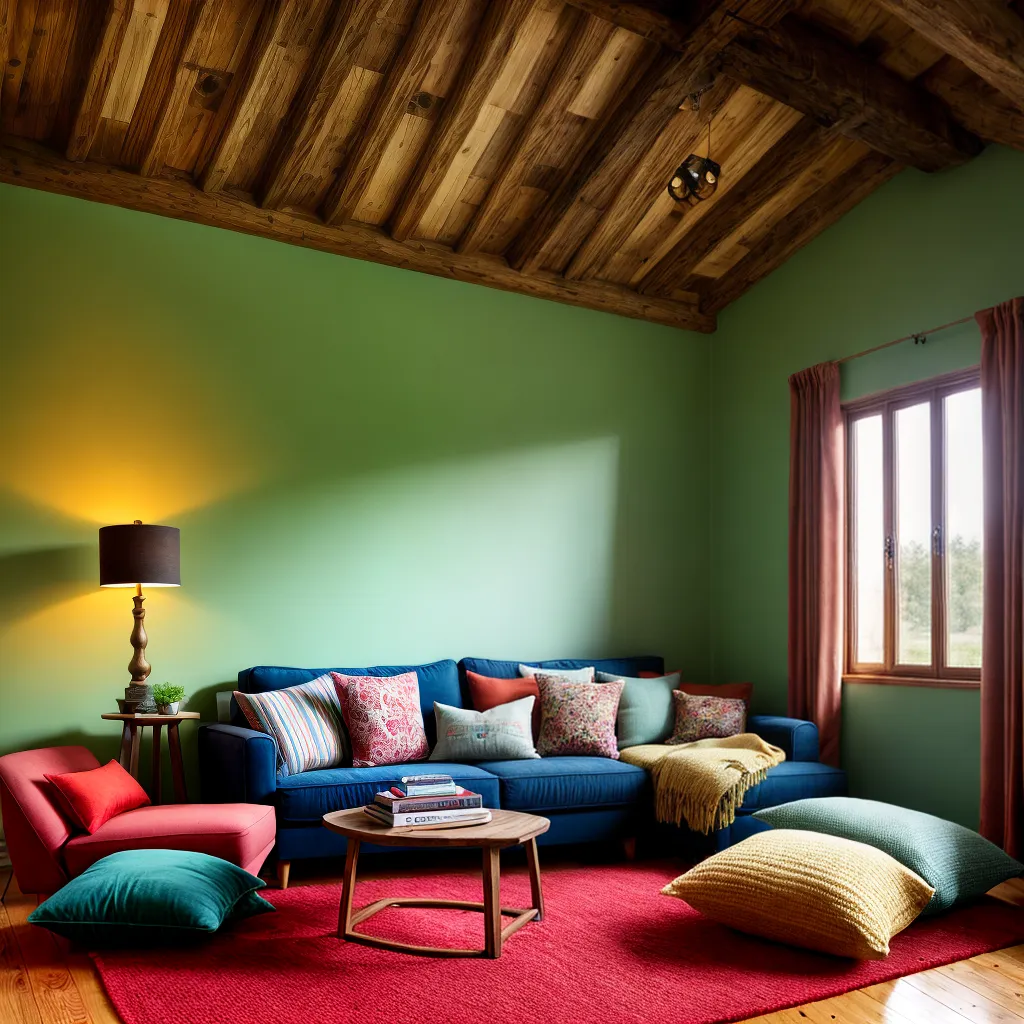 casa campo decoracao colorida