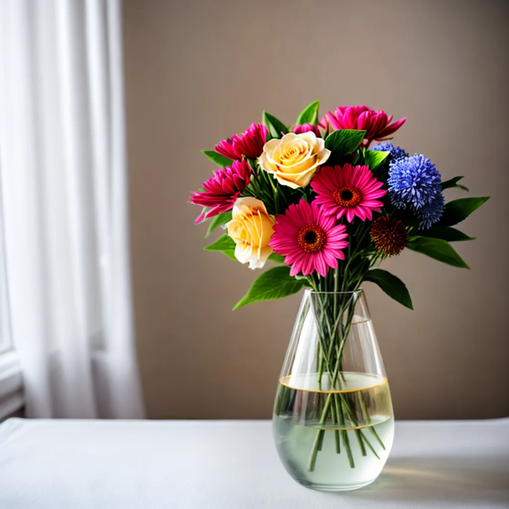vaso vidro fosco flores ambiente