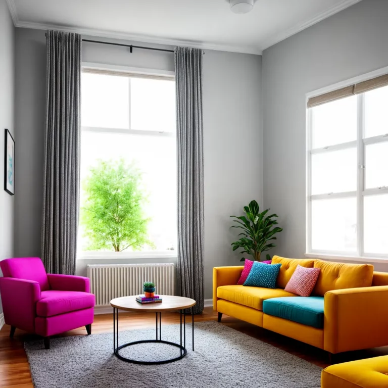 Como usar persianas com estampa de poá colorido na decoração