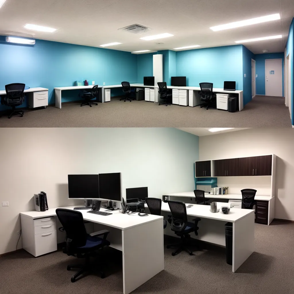 escritorio moderno minimalista motivacao tecnologia