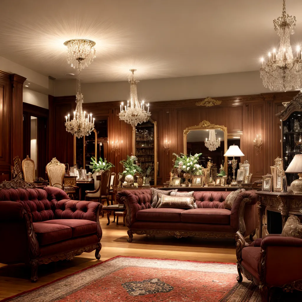 showroom moveis classicos elegantes