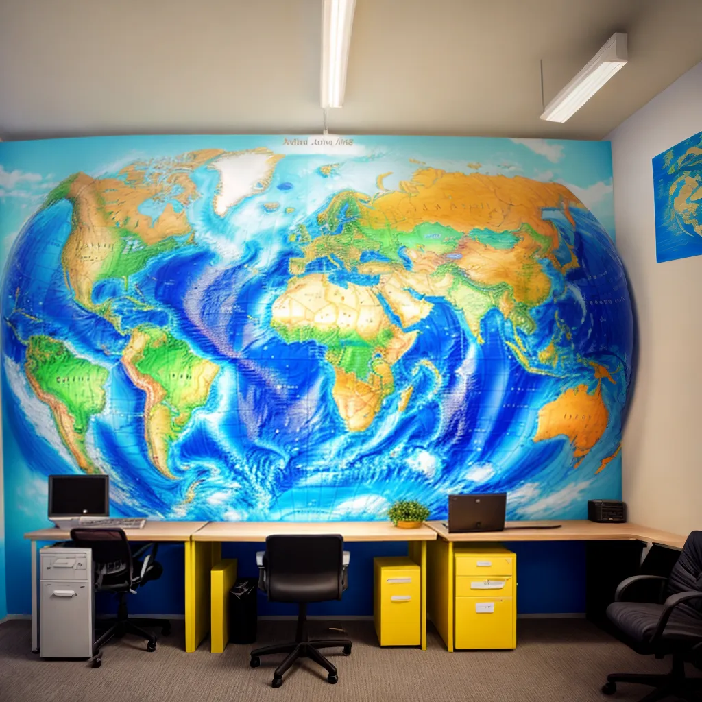 escritorio moderno vibrante decoracao viagem escritorio moderno vibrante decoracao viagem