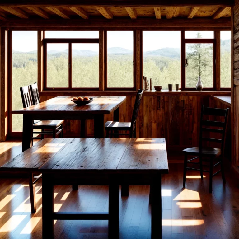 Como decorar um ambiente com objetos de madeira de demolição natural