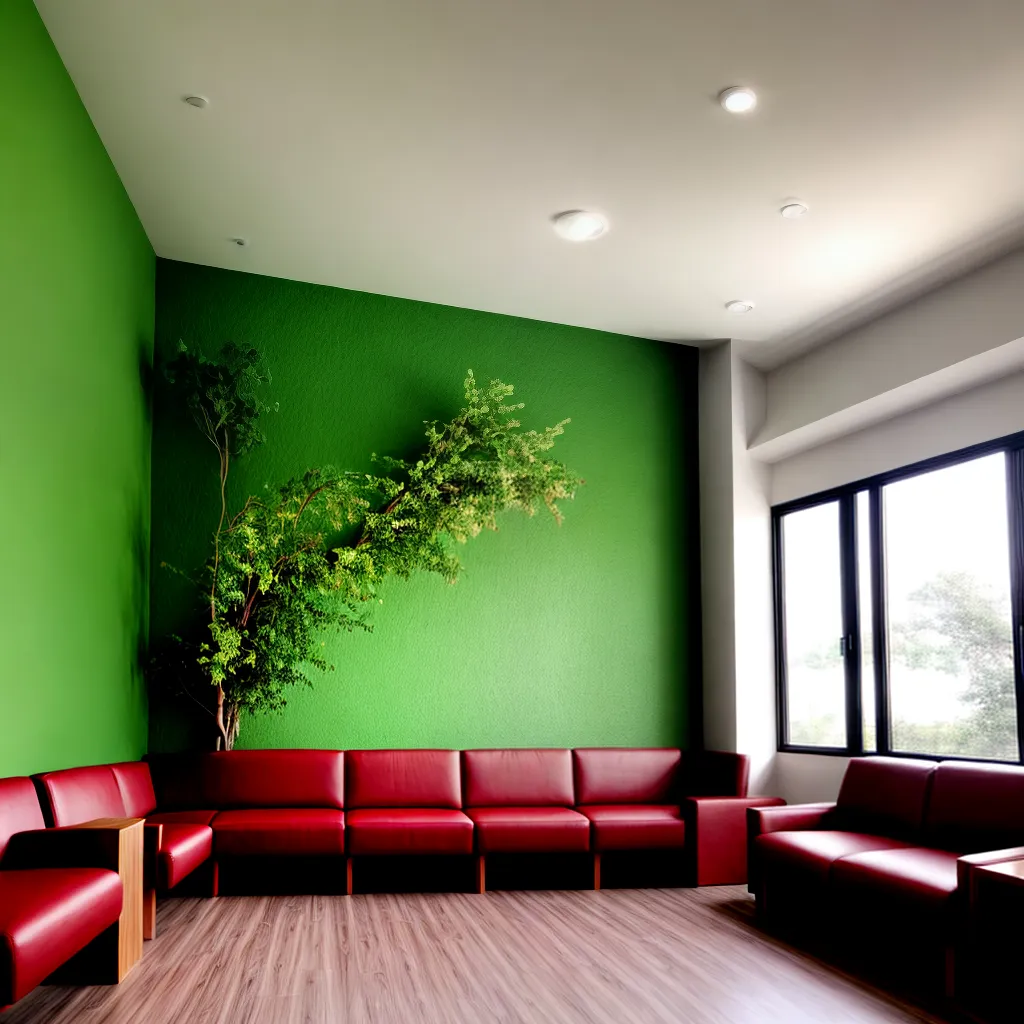sala espera massagem ambiente acolhedor