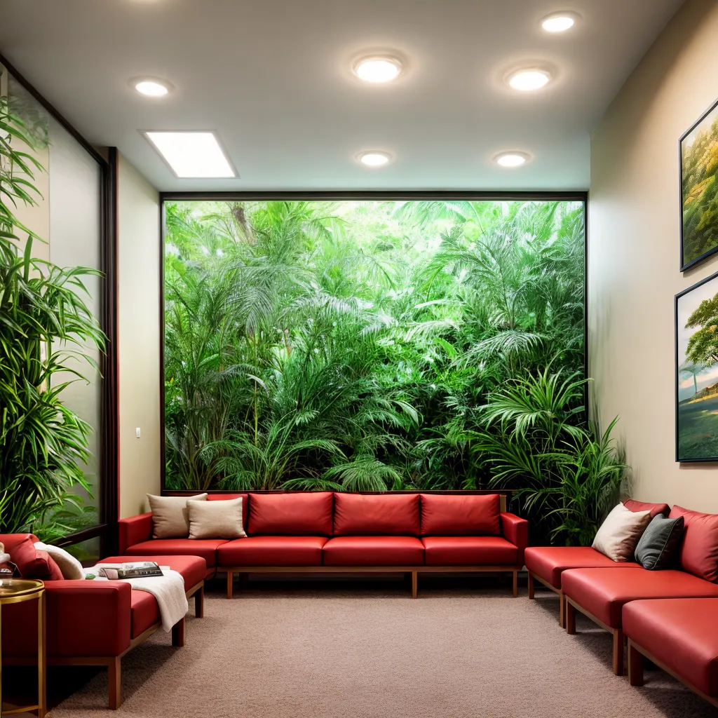 sala espera massagem ambiente acolhedor 2