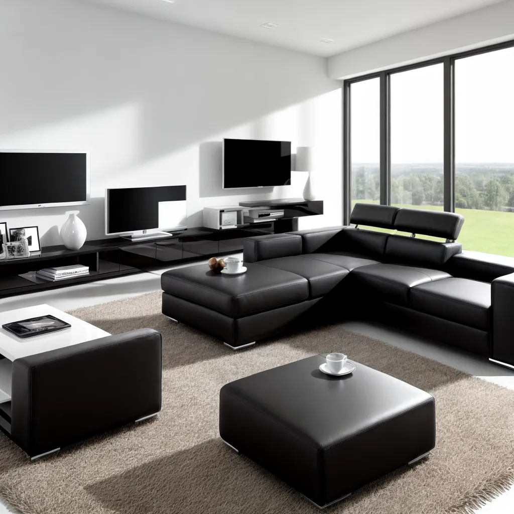 sala estar moderna sofa mesa cafe 1