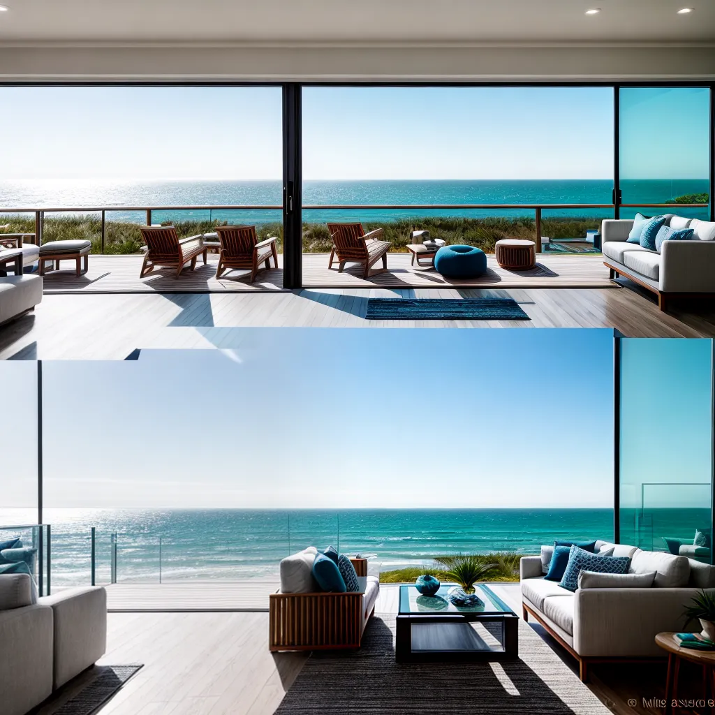 casa praia decoracao costeira sala jantar