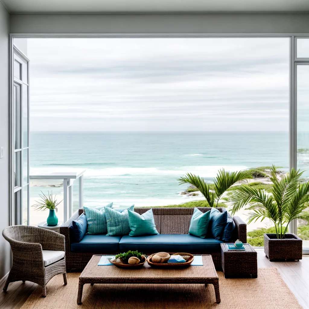 casa praia decoracao costeira sala 3