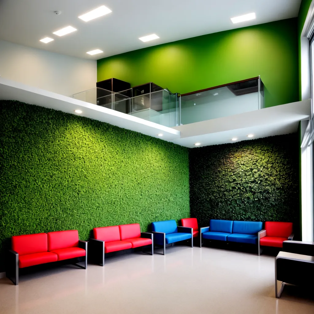 sala espera clinica nutricao moderna