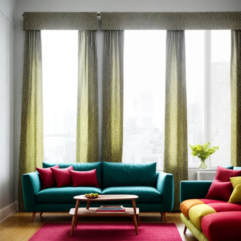 Como usar cortinas com estampa de frutas na decoração