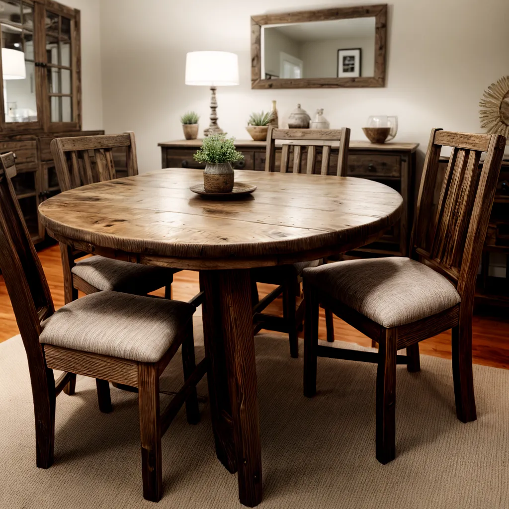 mesa jantar madeira rustica decoracao 1