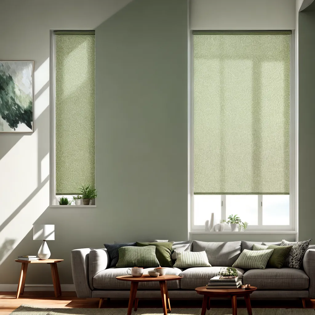 sala estar janelas oliveira natureza