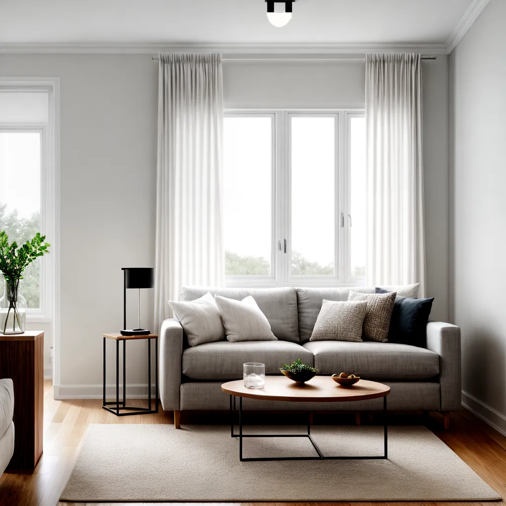 sala minimalista vidro opaco ambiente