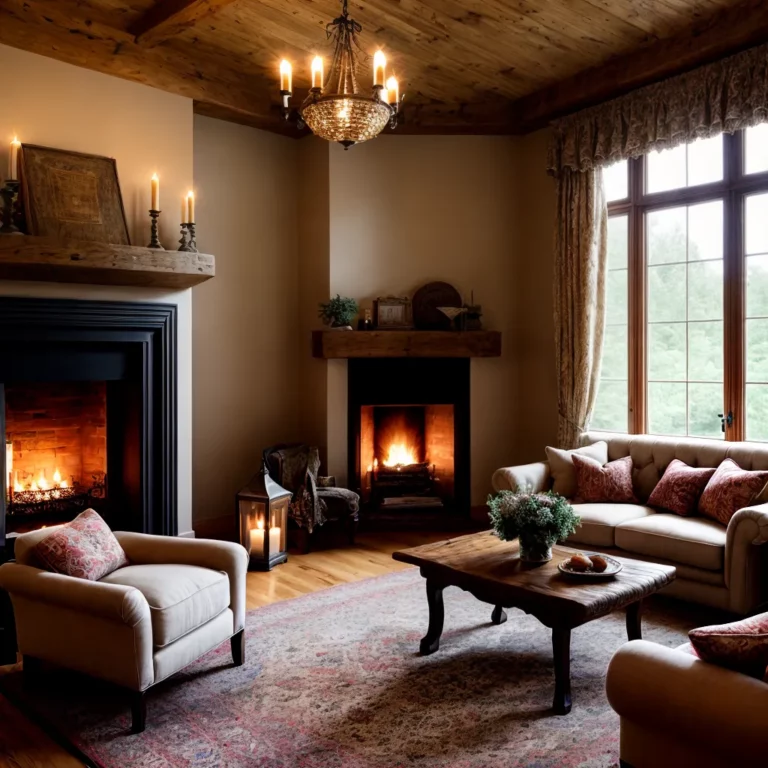 Decoração para casas de campo com decoração com toque de sofisticação campestre