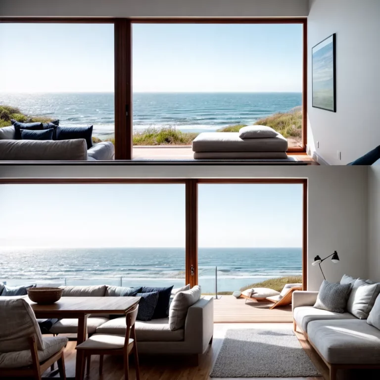 Decoração para casas de praia com decoração estilo escandinavo