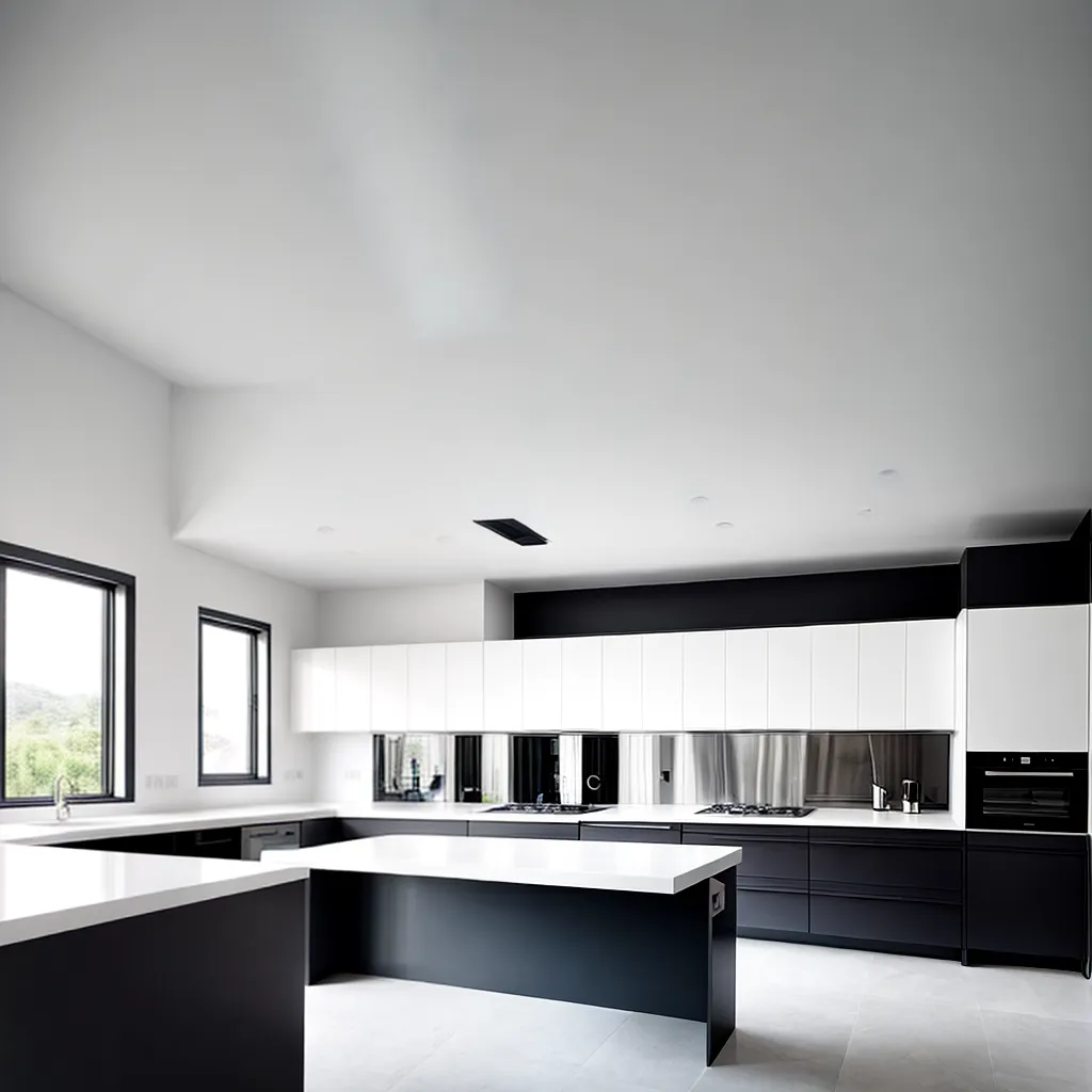 cozinha moderna limpa minimalista 1