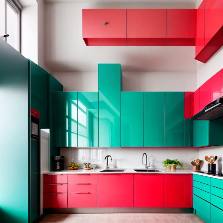 Cozinhas coloridas: como escolher e combinar cores
