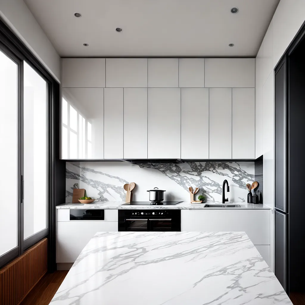 cozinha porcelanato branco liso